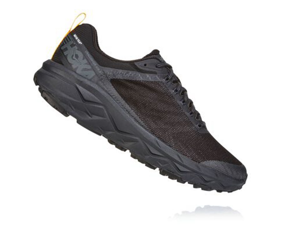 Trail Shoes Mens - Hoka One One Challenger ATR 5 GORE-TEX - Black - MOYKEQI-36